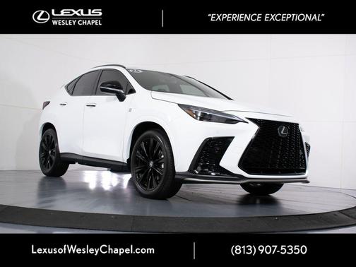 Ultra White 2026 Lexus NX 350 F SPORT Handling