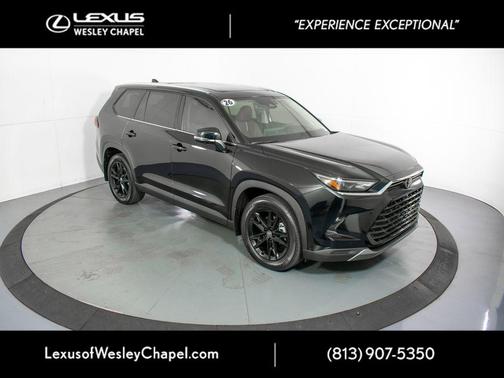 Midnight Black Metallic 2026 Toyota Grand Highlander Platinum