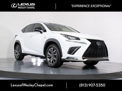 Ultra White 2021 Lexus NX 300 F Sport