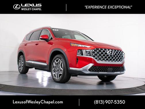 Calypso Red 2023 Hyundai SANTA FE Limited
