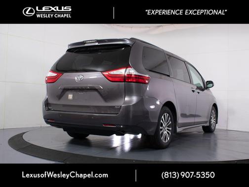 Predawn Gray Mica 2019 Toyota Sienna XLE Premium