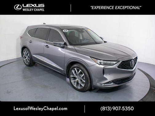 Liquid Carbon Metallic 2023 Acura MDX Technology Package