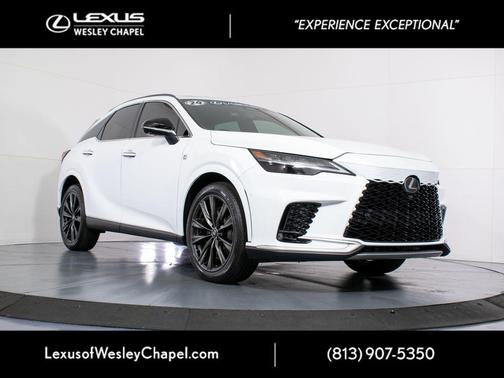 Ultra White 2024 Lexus RX 350 F SPORT Handling
