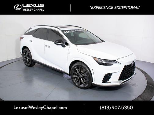 Ultra White 2024 Lexus RX 350 F SPORT Handling