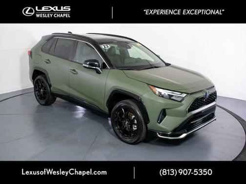 Blueprint/Midnight Black Metallic 2023 Toyota RAV4 Prime XSE