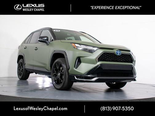 Blueprint/Midnight Black Metallic 2023 Toyota RAV4 Prime XSE