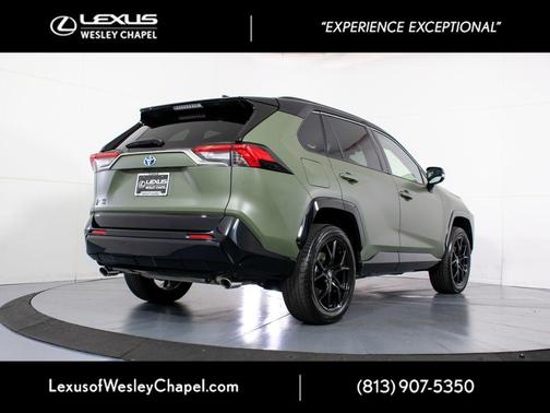 Blueprint/Midnight Black Metallic 2023 Toyota RAV4 Prime XSE