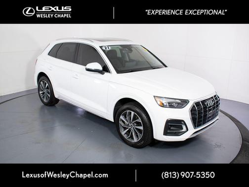 Ibis White 2021 Audi Q5 45 Premium