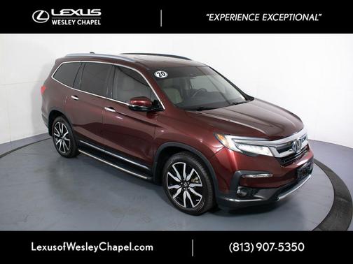 Deep Scarlet Pearl 2019 Honda Pilot Elite