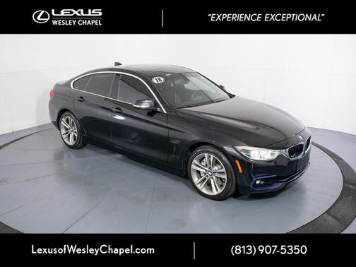 Black Sapphire Metallic 2018 BMW 440 Gran Coupe i xDrive