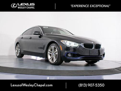 Black Sapphire Metallic 2018 BMW 440 Gran Coupe i xDrive