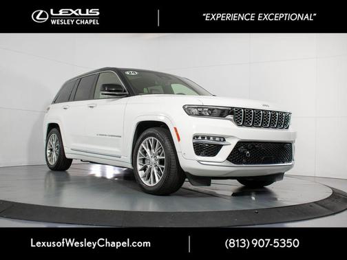 Bright White Clearcoat 2024 Jeep Grand Cherokee Summit