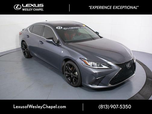 Cloudburst Gray 2022 Lexus ES 350 F Sport