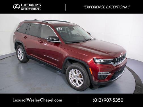 Velvet Red Pearlcoat 2022 Jeep Grand Cherokee Limited