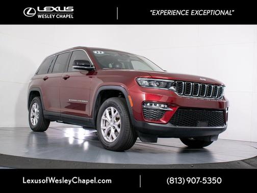Velvet Red Pearlcoat 2022 Jeep Grand Cherokee Limited