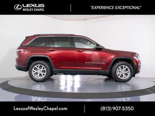 Velvet Red Pearlcoat 2022 Jeep Grand Cherokee Limited
