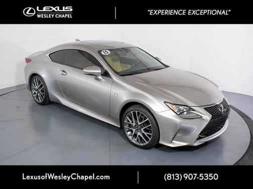 Atomic Silver 2015 Lexus RC 350 Base