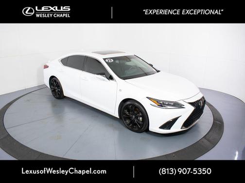 Ultra White 2025 Lexus ES 350 F Sport