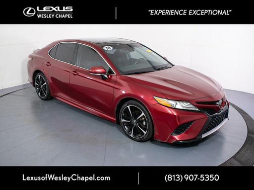 Ruby Flare Pearl 2018 Toyota Camry XSE