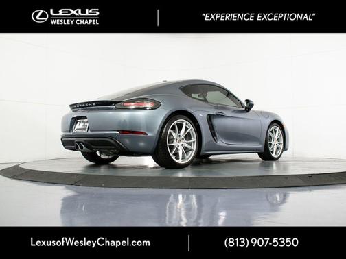 Vanadium Grey Metallic 2025 Porsche 718 Cayman Base