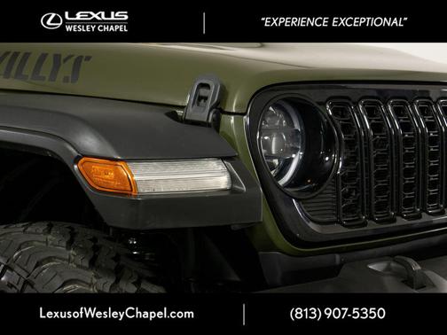 Sarge Green Clearcoat 2024 Jeep Wrangler Willys
