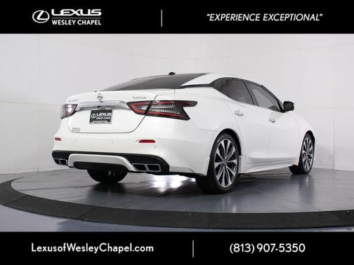 Pearl White Tricoat 2019 Nissan Maxima 3.5 Platinum
