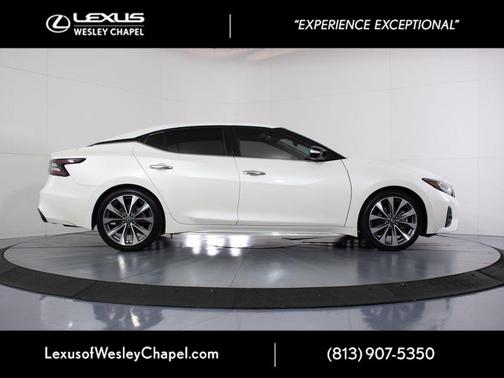 Pearl White Tricoat 2019 Nissan Maxima 3.5 Platinum