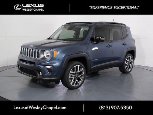 Slate Blue Pearlcoat 2022 Jeep Renegade Limited