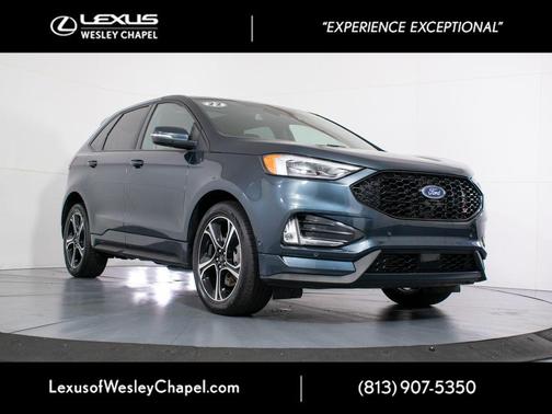 Stone Blue Metallic 2022 Ford Edge ST
