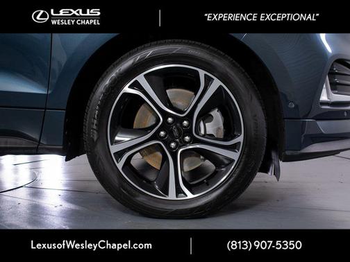 Stone Blue Metallic 2022 Ford Edge ST