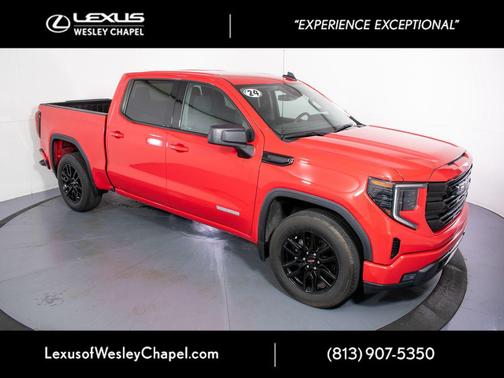 Cardinal Red 2024 GMC Sierra 1500 Elevation