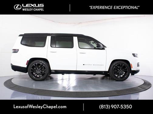 Bright White Clearcoat 2024 Jeep Grand Wagoneer Series III Obsidian 4x4