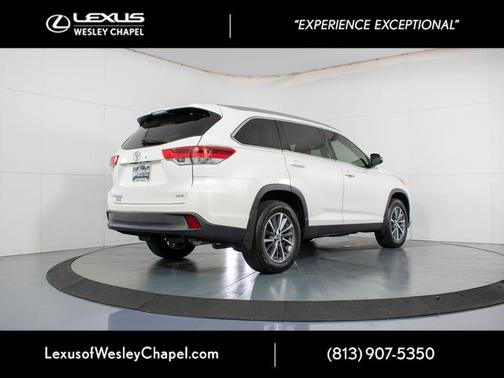 Blizzard Pearl 2019 Toyota Highlander XLE