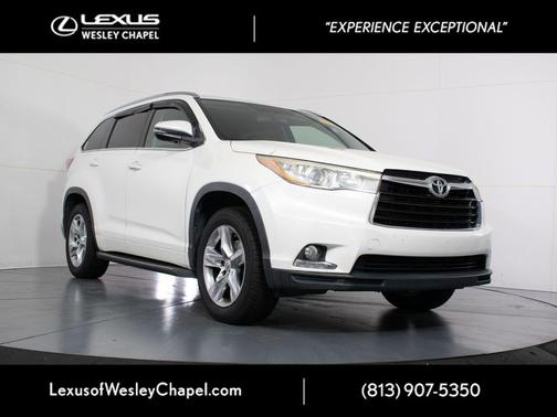 Blizzard Pearl 2015 Toyota Highlander Limited