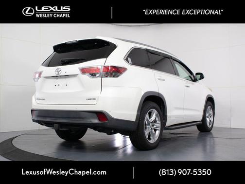 Blizzard Pearl 2015 Toyota Highlander Limited