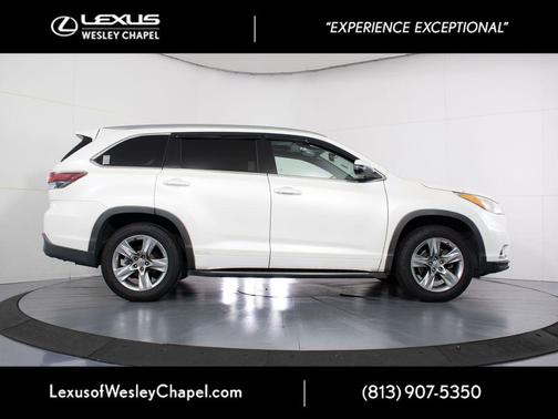 Blizzard Pearl 2015 Toyota Highlander Limited