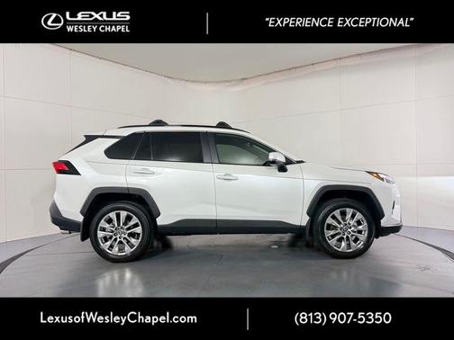 Wind Chill Pearl 2025 Toyota RAV4 XLE Premium