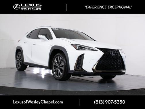 Ultra White 2021 Lexus UX 250h F Sport