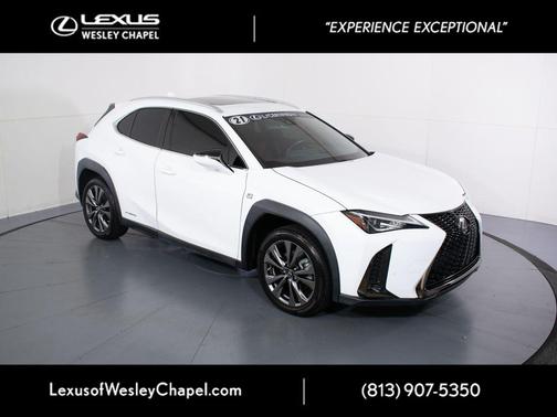 Ultra White 2021 Lexus UX 250h F Sport
