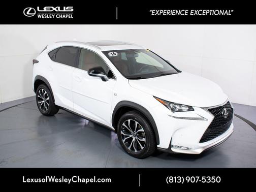 Ultra White 2016 Lexus NX 200t F Sport