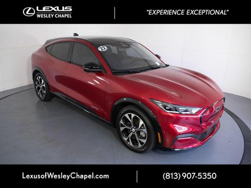 Rapid Red Metallic Tinted Clearcoat 2022 Ford Mustang Mach-E Premium