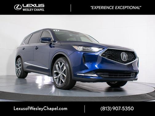 Phantom Violet Pearl 2022 Acura MDX Technology Package