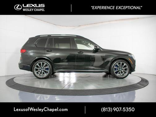 Black Sapphire Metallic 2021 BMW X7 M50i