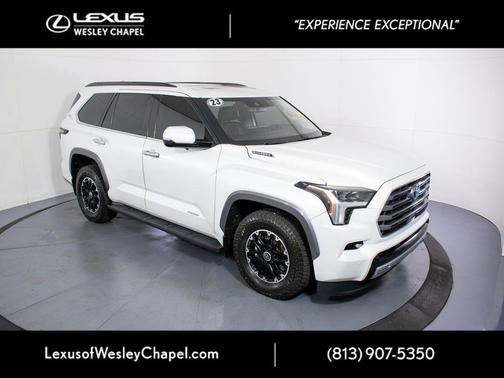 Pearl 2023 Toyota Sequoia Limited