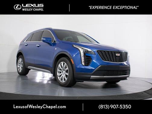 Wave Metallic 2023 Cadillac XT4 Premium Luxury
