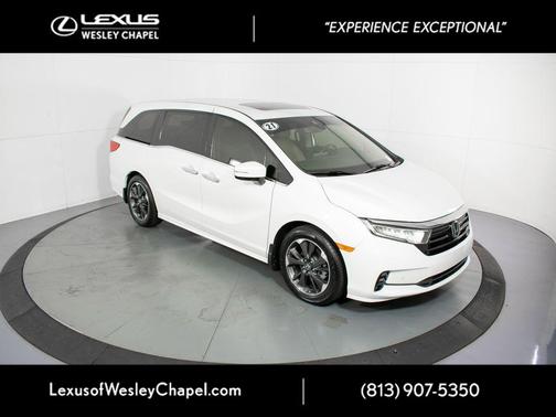 Platinum White Pearl 2021 Honda Odyssey Elite