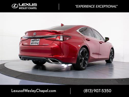 Matador Red Mica 2024 Lexus ES 350 F Sport