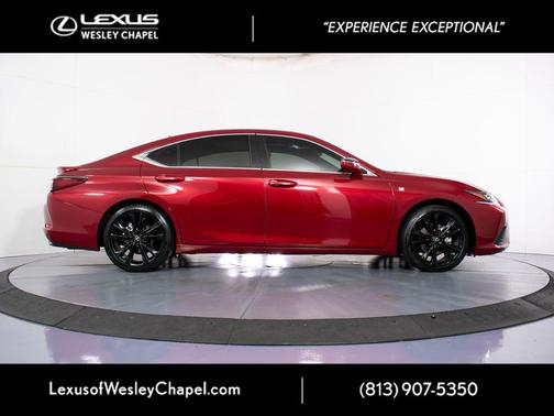 Matador Red Mica 2024 Lexus ES 350 F Sport