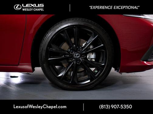 Matador Red Mica 2024 Lexus ES 350 F Sport