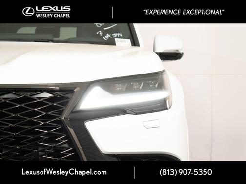 Ultra White 2026 Lexus LX 700h F SPORT Handling